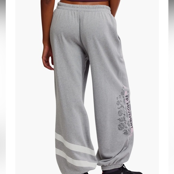 NWT Free People All Star Logo Sweatpants - Picture 2 of 5